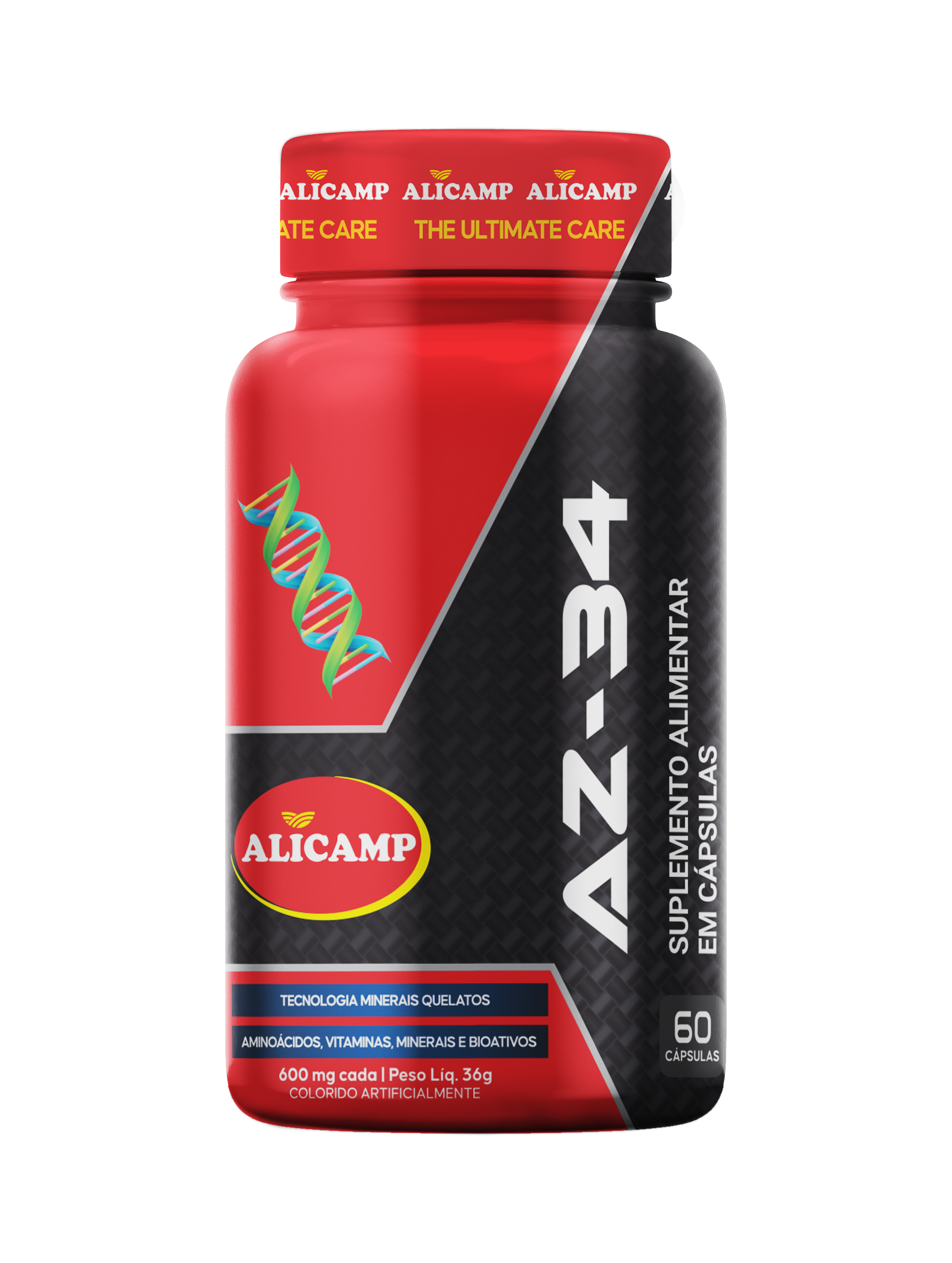 Multivitam&iacute;nicos de A a Z com 34 nutrientes